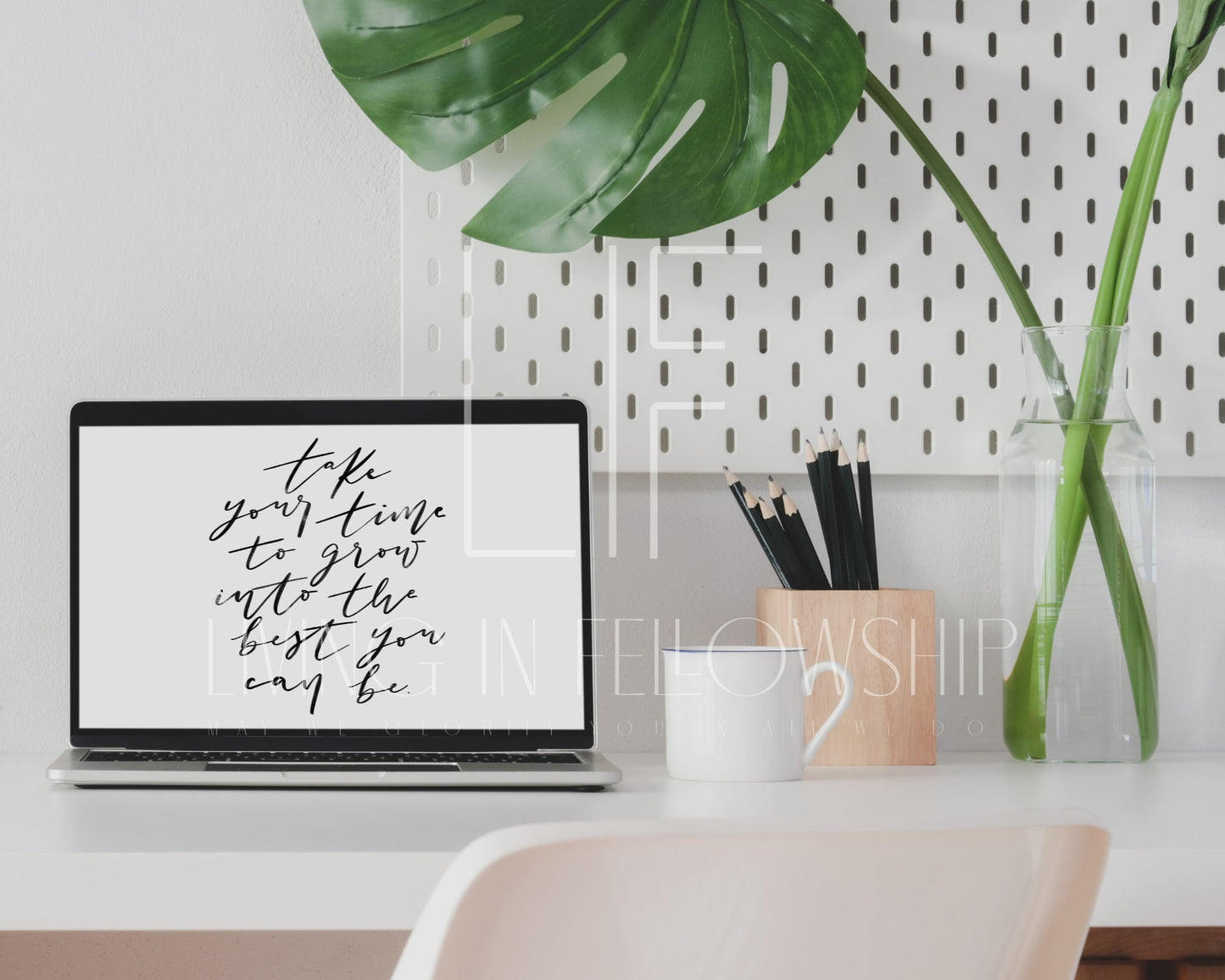 Handwritten Inspirational Quote Print