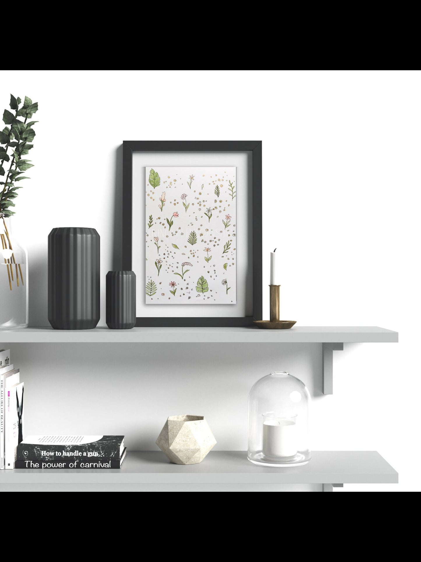 Fine Art Print of Acrylic Painting